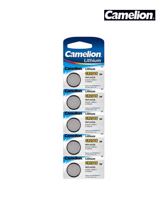 Camelion 3V CR2016 Lithium Button Battery